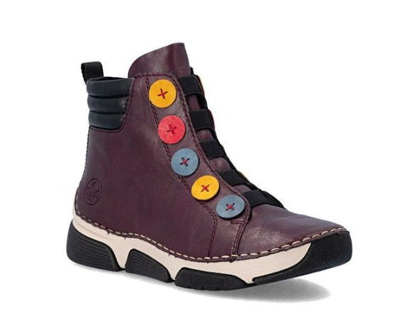 Rieker Ladies Boots 45977-30 in Red