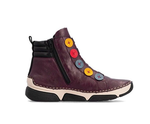 Rieker Ladies Boots 45977-30 in Red