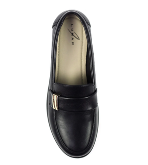 Lunar Salma wedge shoe FLN 054 in Black