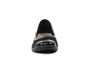 Lunar Marian wedge shoe FLN 051 in Black