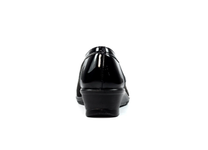 Lunar Marian wedge shoe FLN 051 in Black