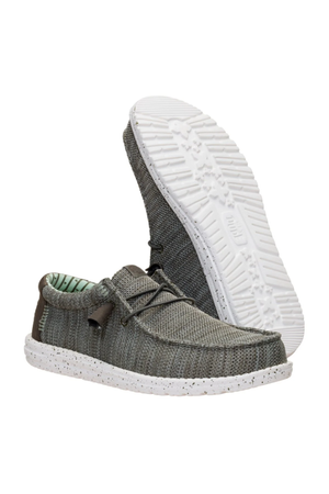 HEYDUDE Wally Stretch Sox in Tea leaf/multi