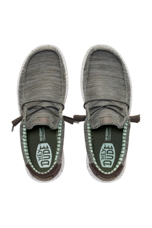 HEYDUDE Wally Stretch Sox in Tea leaf/multi