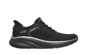 Skechers Slip-ins: BOBS Sport Squad Chaos 117497 black/rose gold