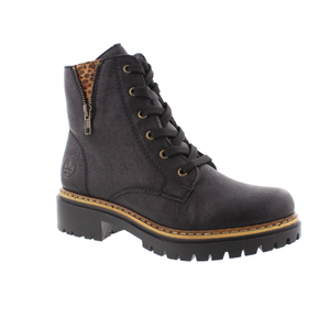 Rieker Ladies Boots 72617-00 in Black