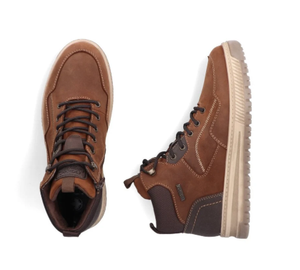 Rieker Men's boots 38554-22 in Brown