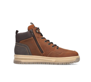 Rieker Men's boots 38554-22 in Brown