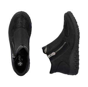 Rieker Ladies Boots 59558-00 in Black