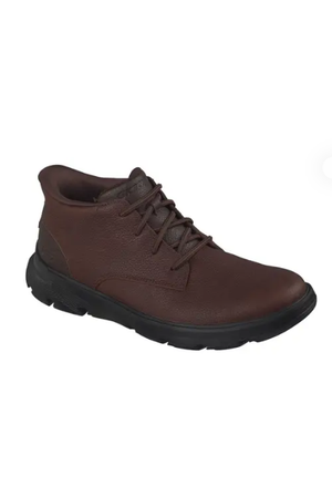 Skechers Slip-ins Relaxed Fit: Arch Fit Garza - Ridley 205514 in Red/Brown