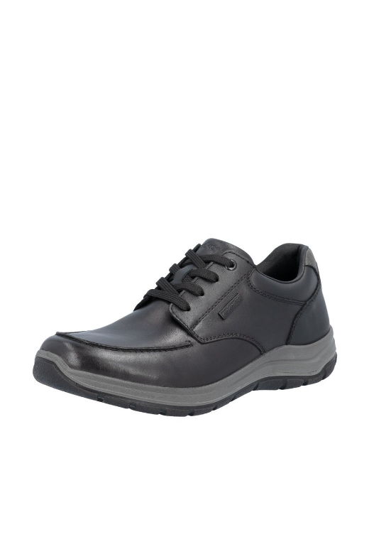 Rieker Mens shoes 03607-00 in Black