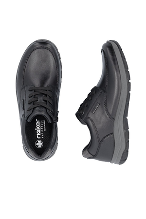 Rieker Mens shoes 03607-00 in Black