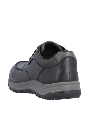Rieker Mens shoes 03607-00 in Black