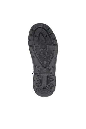 Rieker Mens shoes 03607-00 in Black