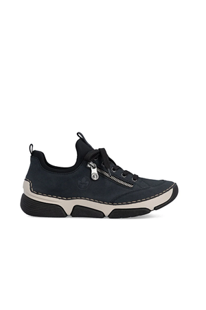 Rieker ladies sneaker 45973-17 in Navy