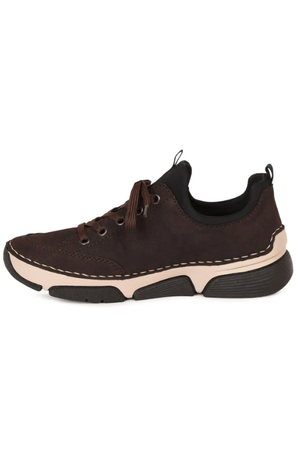 Rieker ladies sneaker 45973-25 in Brown