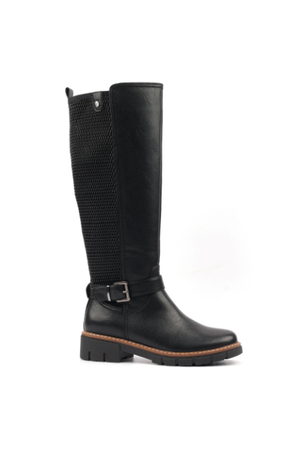 Lunar long boot Diana GLB248 in Black