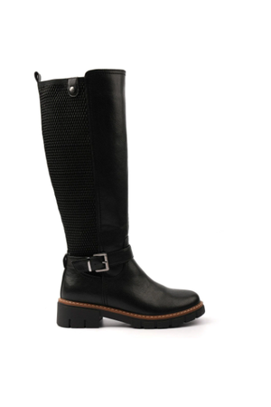 Lunar long boot Diana GLB248 in Black