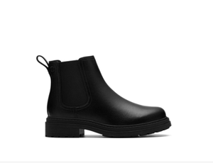 Clarks ladies boot Orinoco3 Lane in Black leather