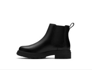 Clarks ladies boot Orinoco3 Lane in Black leather