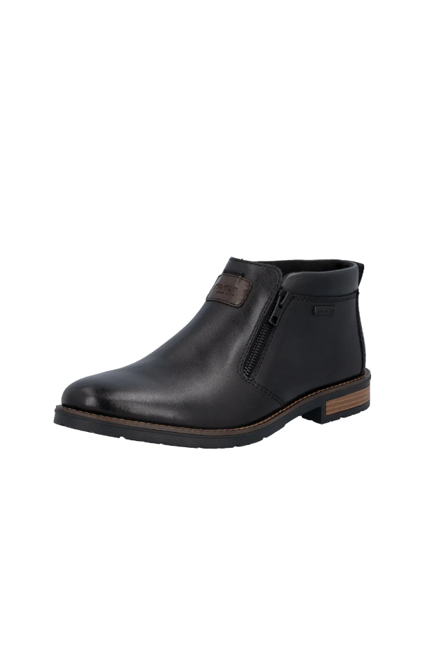 Rieker Mens Boot 14656-00 in Black