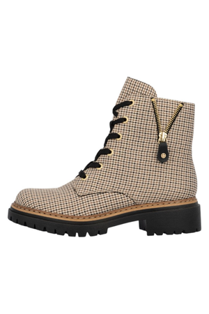 Rieker Ladies Boots 72617-60 in Beige