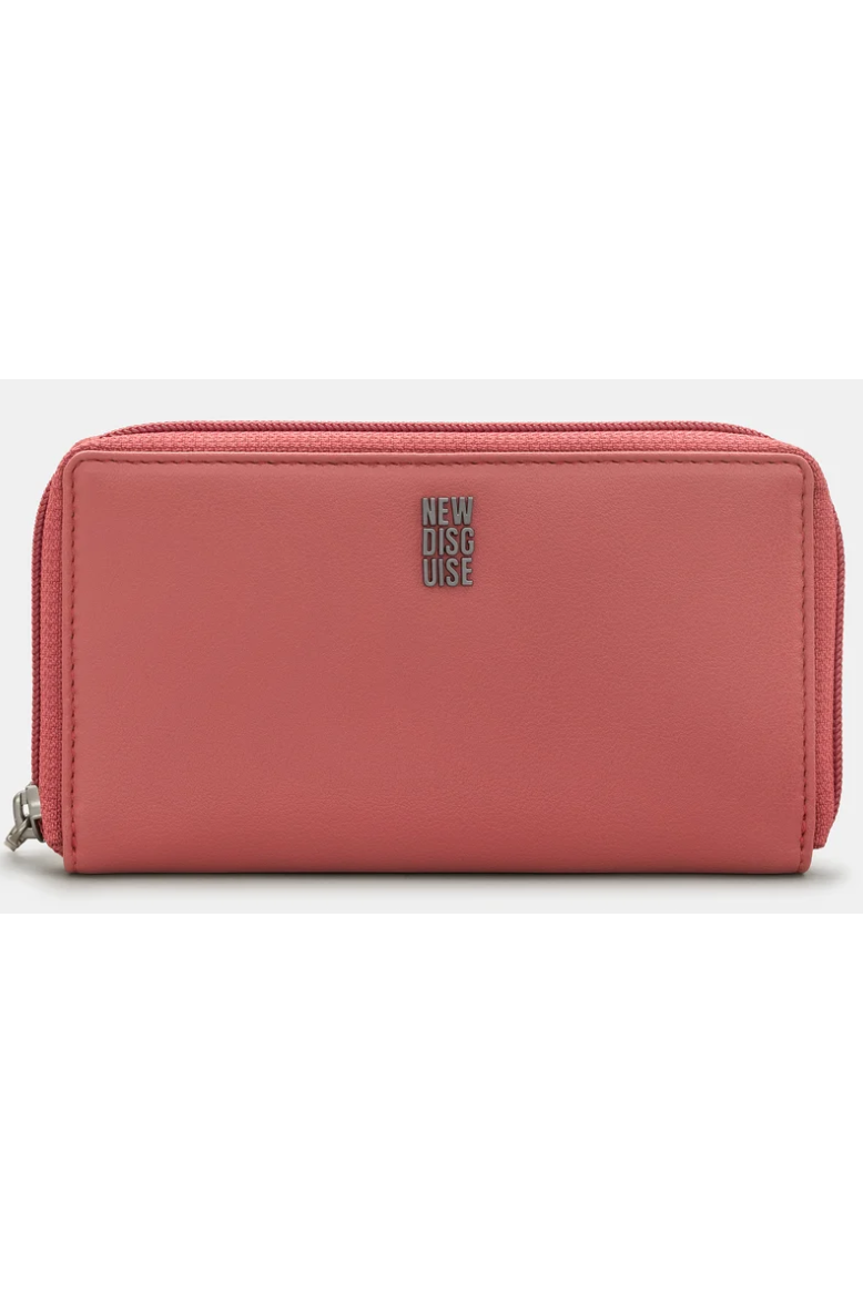 New Disguise Kensington Zip Round Purse Y1258 in rose pink