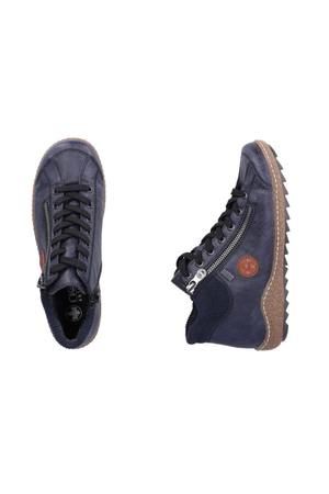 Rieker Ladies Boots L7514-15 in Blue