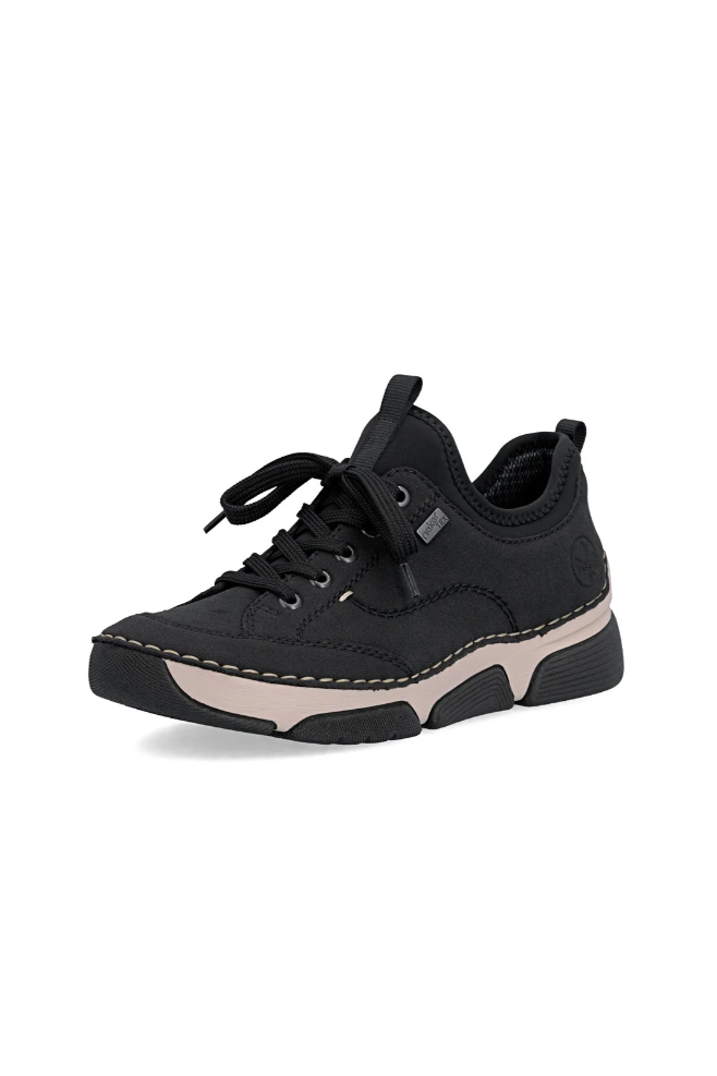 Rieker ladies sneaker 45976-00 black