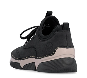 Rieker ladies sneaker 45976-00 black