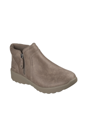 Skechers Relaxed Fit: Lovely Vibe - Forever Mine 159637 in Dark Taupe