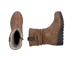 Rieker Ladies Boots X9155-24 in Brown