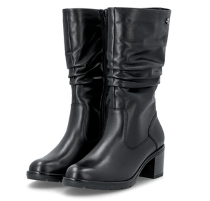 Remonte ladies boots D2A79-00 in Black