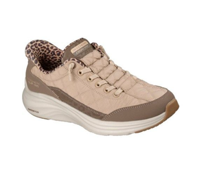 Skechers Slip-ins: Contour Foam - Cozy Fit Leopard Dream 150419 in Brown