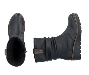 Rieker Ladies Boots X9155-00 in Black