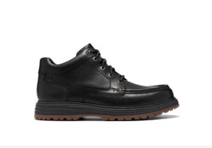 Clarks Melbury Hi in Black leather