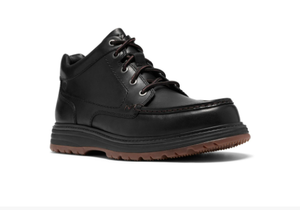 Clarks Melbury Hi in Black leather