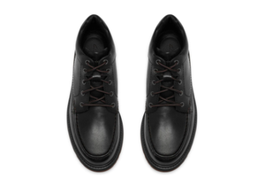Clarks Melbury Hi in Black leather
