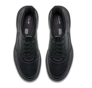 Clarks Mullan Easy in Black leather