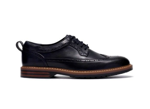 Clarks Aldwin2 Limit in Navy leather