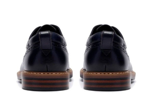 Clarks Aldwin2 Limit in Navy leather