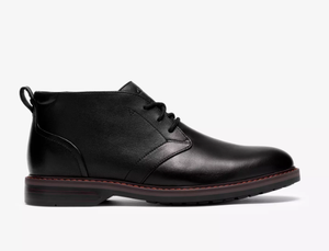 Clarks Aldwin2 Chukka in Black leather