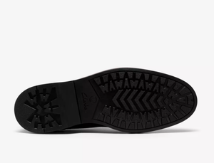 Clarks Aldwin2 Chukka in Black leather