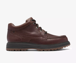 Clarks Melbury Hi in Brown leather
