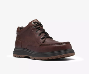 Clarks Melbury Hi in Brown leather