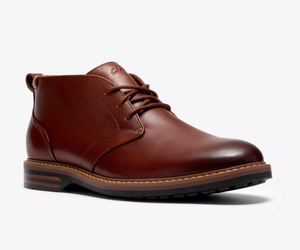 Clarks Aldwin2 Chukka in Brown leather