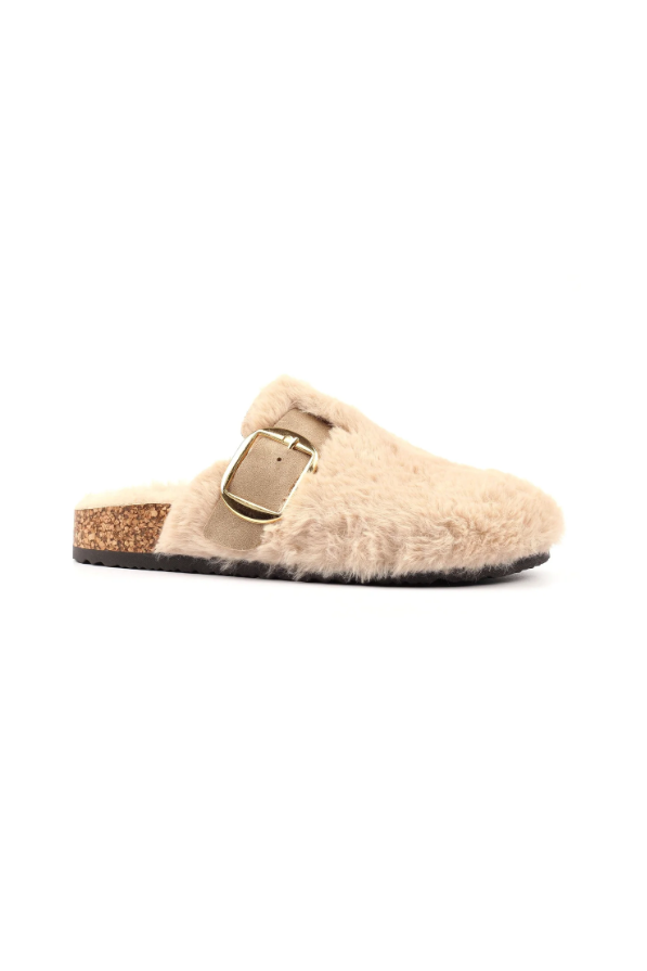 Lunar mule slippers Rhianna KLC002 in Beige