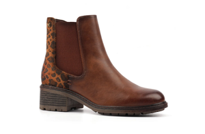 Lunar Simone GLZ003 tan ankle boot
