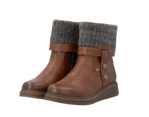 Remonte ladies boot D3976-23 in Brown