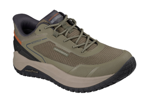 Skechers Slip-ins Waterproof Relaxed Fit Badger Koda - 211367 in Olive
