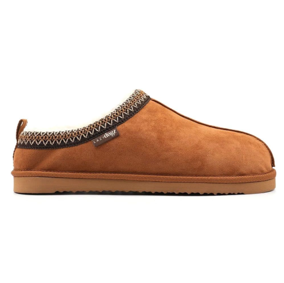 Lunar KMD 122 Patrick slipper in Tan